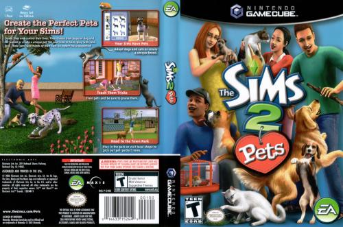 The Sims 2 Pets Cover - Click for full size image